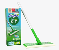 Swiffer швабра для прибирання з додатковими серветками (3 вологі, 8 сухих)