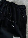 Чоловічі спортивні штани Nike M2075 чорні, фото 2