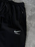 Чоловічі спортивні штани Nike M2075 чорні, фото 3