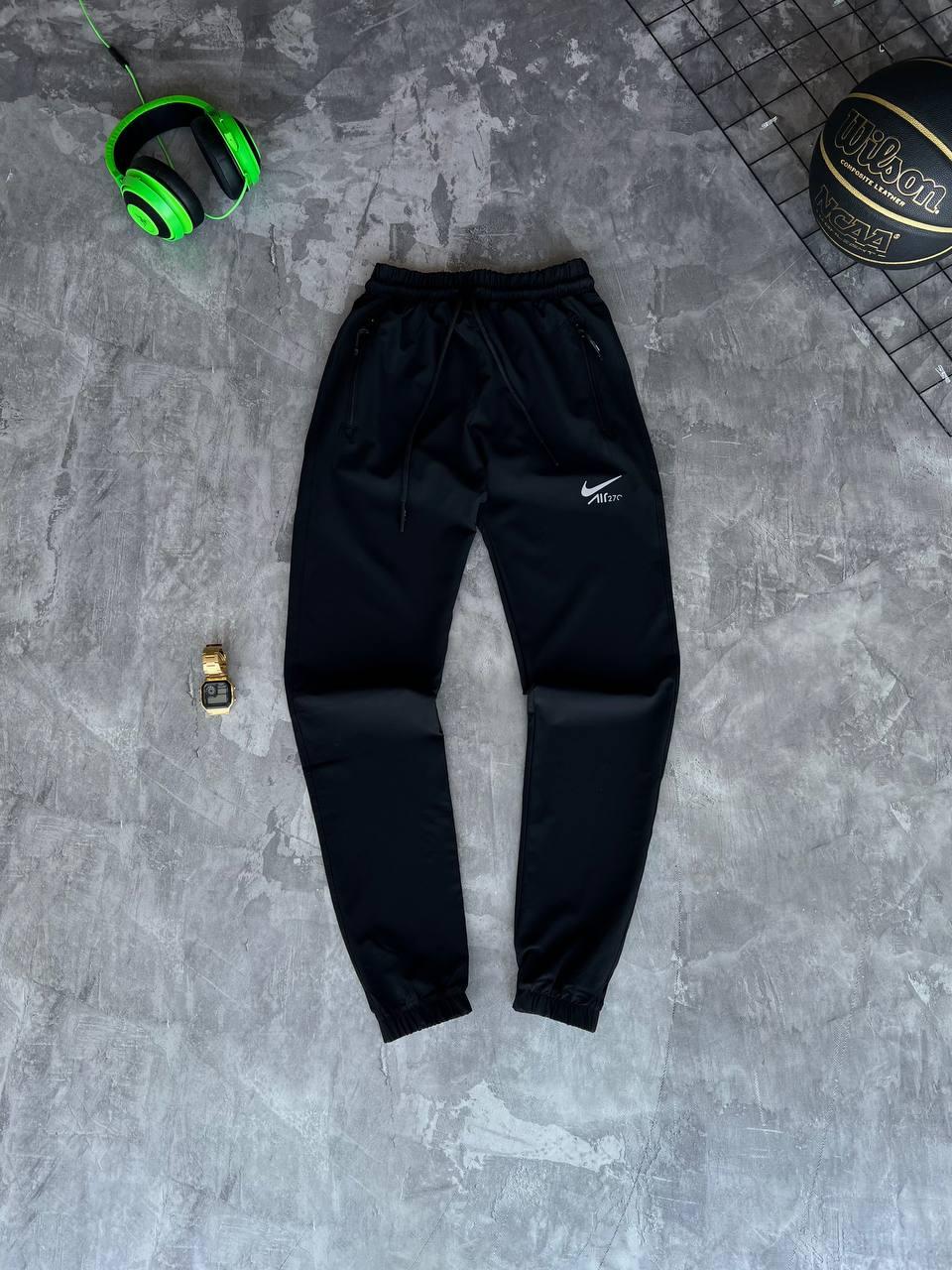 Чоловічі спортивні штани Nike M2075 чорні, фото 1