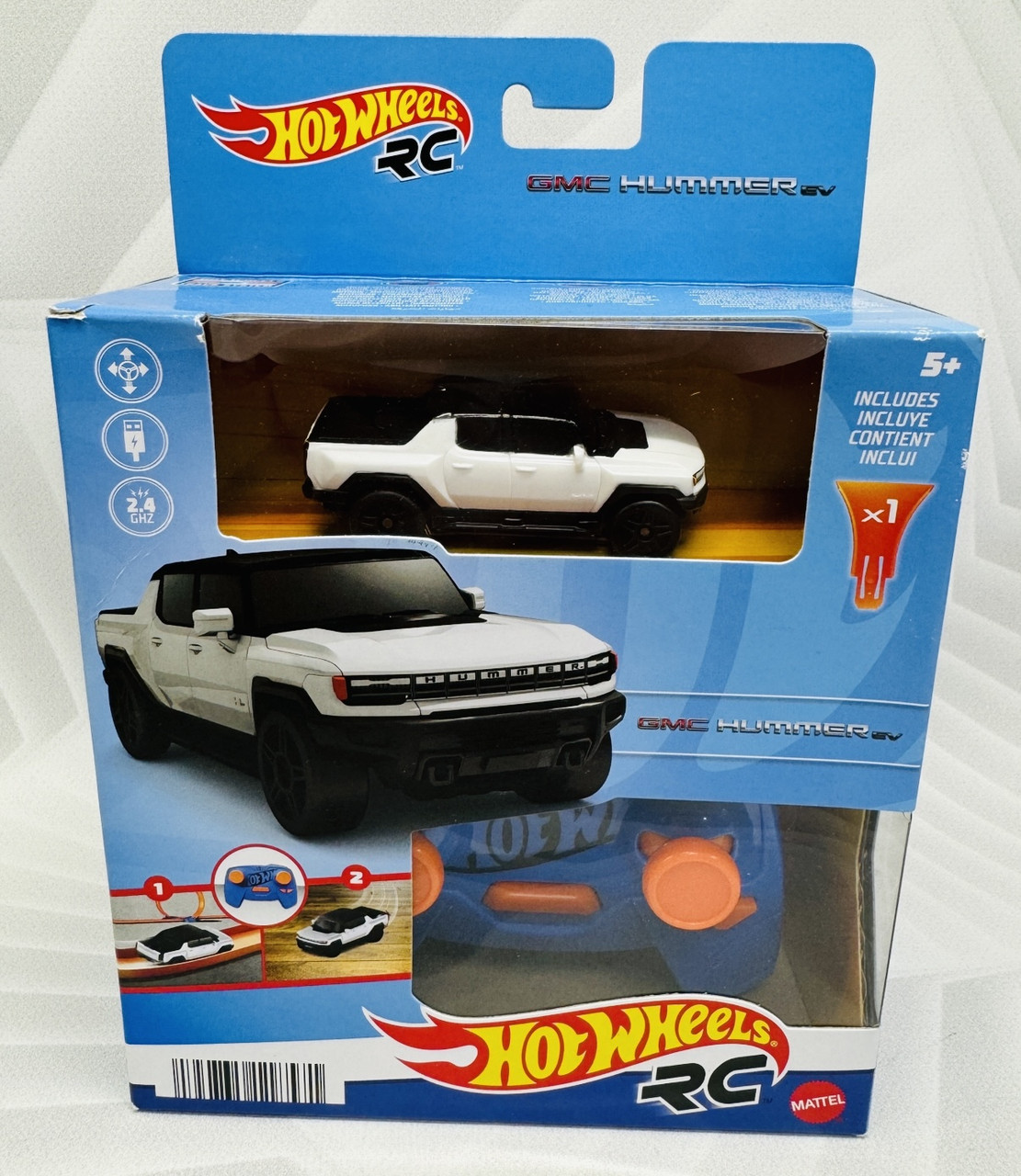 Машинка Хаммер Хот Вілс з пультом керування Hot Wheels RC Hummer EV