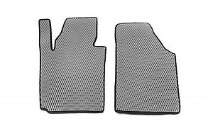Килимки EVA (сірі) 5 шт, передні та задні (стандарт, 2 зсувних дверей) для Volkswagen Caddy 2004-2010 рр