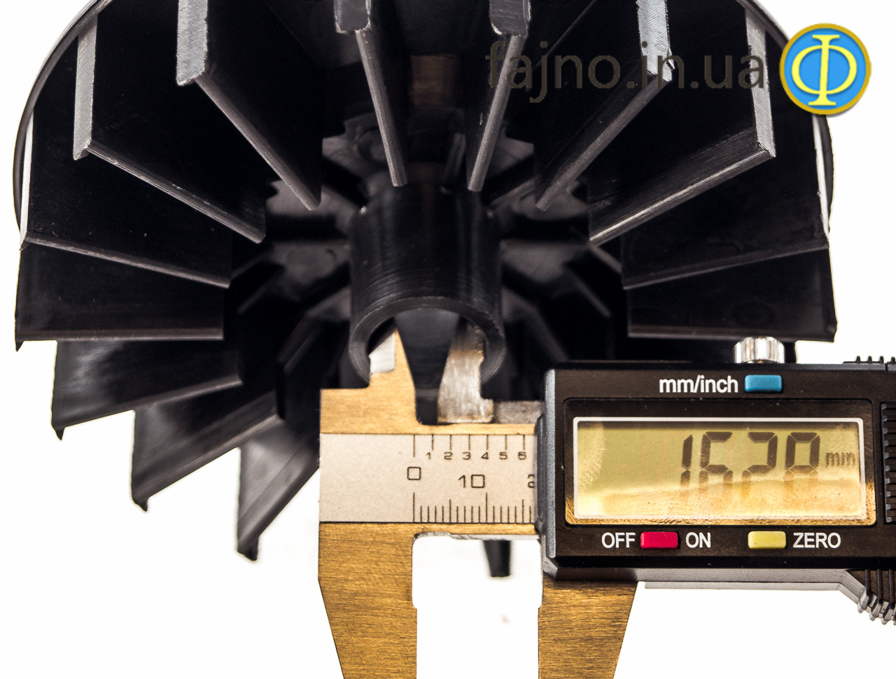 Вентилятор двигателя бетономешалки (120 мм) - фото 4 - id-p441389211