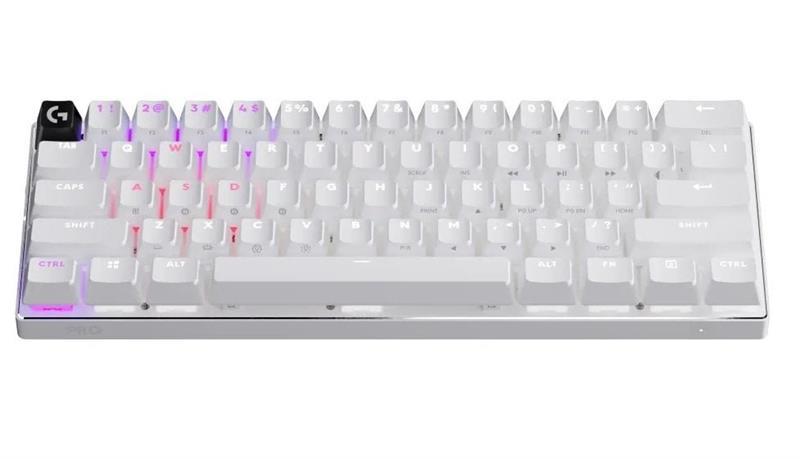 Клавіатура Logitech G PRO X 60 TKL GX Optical Tactile White (920-011930)