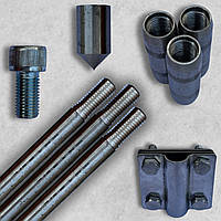 4,5 м комплект заземлення з нержавійки Ø 16 мм