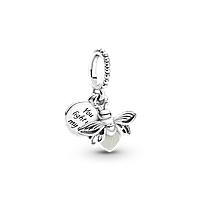 Срібна намистина Pandora «Світлячок, що світиться у темряві» 799352C01
