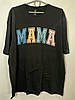Жіноча футболка Люкс з написом «МАМА» 100% бавовна, фото 2