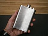 Фляга кишенькова Україна UA-029 266 мл 9 oz нержавіюча сталь, фото 2