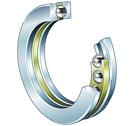 Підшипник 51324-MP FAG (8324Л) розміри: 120*210*70 кульковий упорний