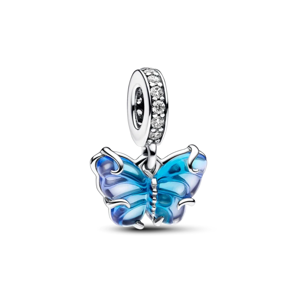 Срібна намистина Pandora метелик 792698C01