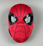 Маска героя спайдермен Маска героя Людини Павука (з рухомими очима та контролем підборіддя) MK 003, фото 2