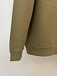 Чоловіча кофта світшот STONE ISLAND D12268 хакі, фото 4