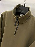 Чоловіча кофта світшот STONE ISLAND D12268 хакі, фото 5