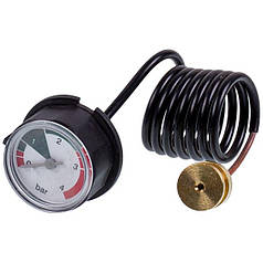 Манометр 0-4 бар D=28 мм для газового котла Baxi Main 5 711252300