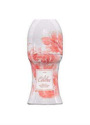 Парфумований кульковий дезодорант Avon Celebre 50 мл