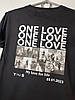 Футболка з вашими фото Люкс чоловіча для закоханих з принтом «ONE LOVE» 100% бавовна, фото 3