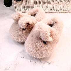 Дитячі домашні капці від 26 до 27 кімнатні хутряні зимові капчики для хлопчика садочка будинку