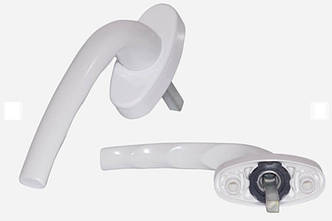 Ручка для металопластикового вікна Gera колір білий