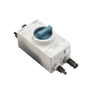 Ручний вимикач, 1000V, 32A, 4P, IP66, вхід верх-низ, Grey