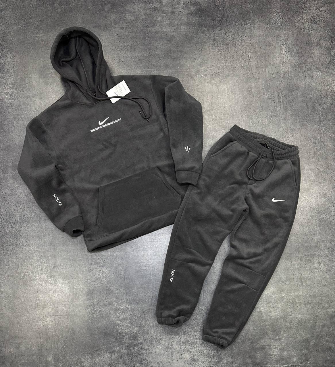 Чоловічий спортивний теплий костюм Nike D12273 сірий M, XXL
