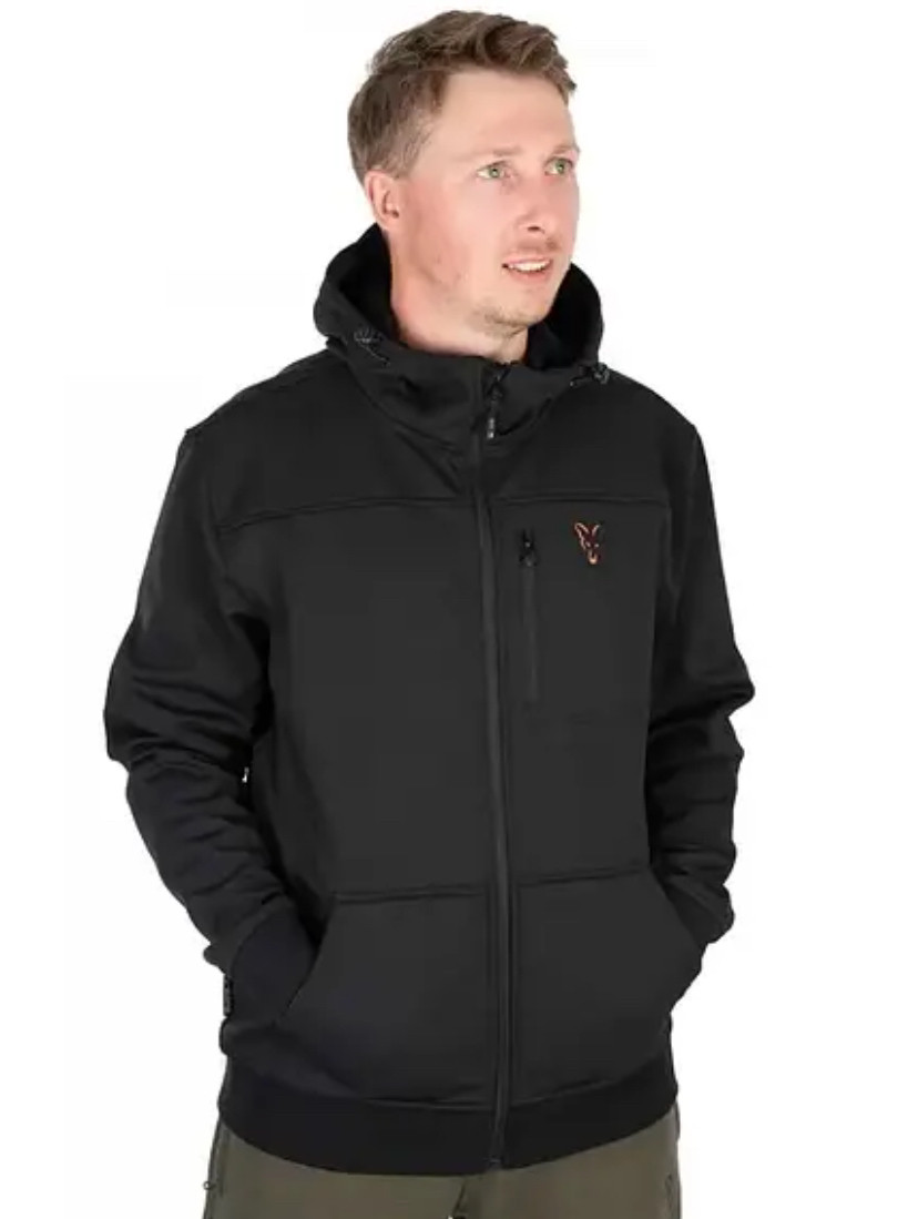 Куртка Fox Collection Soft Shell Jacket Black Orange