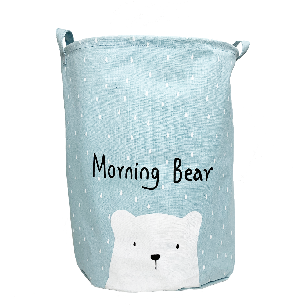 Кошик для іграшок "Hello my bear" 34*44 см MEGAZayka Блакитний