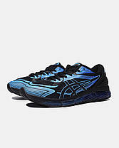 Чоловічі Кросівки Asics Gel-Quantum 360 8 Ocean Black Aquarium / Асікс Гел-Квантум 360 8 Оушен Сині з Чорним, фото 6