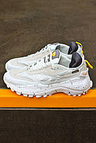 Зимові Чоловічі Кросівки Reebok Zig Kinetica 2.5 Edge Cordura White / Рибок Зіг Кінетика 2.5 Едж Кордура Білі, фото 4