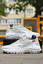 Зимові Чоловічі Кросівки Reebok Zig Kinetica 2.5 Edge Cordura White / Рибок Зіг Кінетика 2.5 Едж Кордура Білі, фото 5