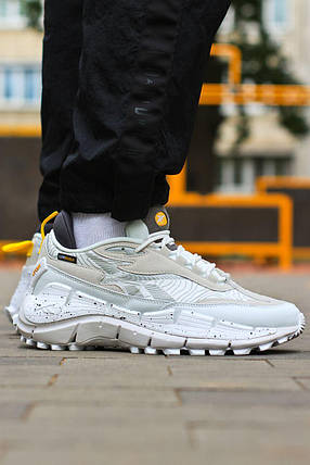 Зимові Чоловічі Кросівки Reebok Zig Kinetica 2.5 Edge Cordura White / Рибок Зіг Кінетика 2.5 Едж Кордура Білі, фото 1