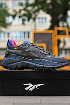 Зимові Чоловічі Кросівки Reebok Zig Kinetica 2.5 Edge Cordura / Рибок Зіг Кінетика 2.5 Едж Кордура Коричневі, фото 6