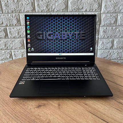 Б/в Ігровий ноутбук Б-клас Gigabyte A5 K1 15.6" 1920x1080| Ryzen 7 5800H| 16GB RAM| 1000GB SSD| RTX 3060 6GB, фото 1