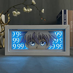 Світильник нічник 3D Хантер х Хантер Кіллуа Золдік Hunter x Hunter Killua Zoldyck 20 см NL3D HH KZ