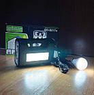 Світильник ліхтар із сонячною панеллю та лампочками GD-8017s Портативна сонячна система освітлення, фото 2