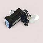 Світильник ліхтар із сонячною панеллю та лампочками GD-8017s Портативна сонячна система освітлення, фото 8