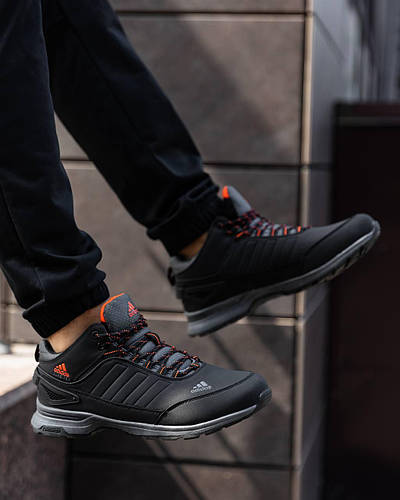 Кроссовки мужские Adidas Gore-Tex с мехом черные адидас гортекс из ...
