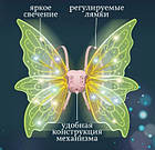 Крила ангела зі світлом Shadow Angel світні Чарівні дитячі рухомі крила феї, фото 5