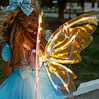 Крила ангела зі світлом Shadow Angel світні Чарівні дитячі рухомі крила феї, фото 7