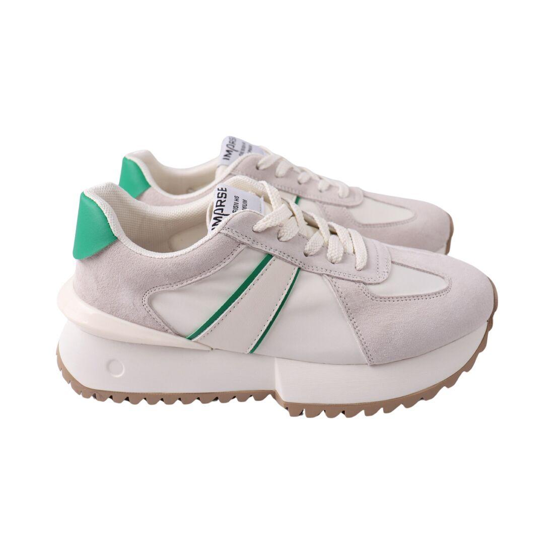 Кросівки жіночі Melanda молочні текстиль, 40, фото 1