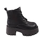 Черевики жіночі Gifanni чорні натуральна шкіра, 37, фото 3