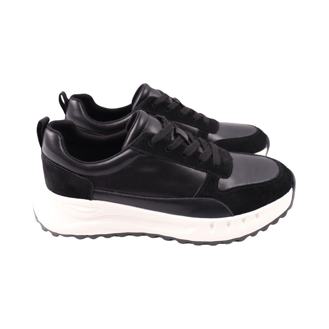 Кросівки жіночі Li Fexpert чорні натуральна шкіра, 37, фото 1