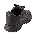 Кросівки чоловічі Vadrus чорні натуральна шкіра, 43, фото 4