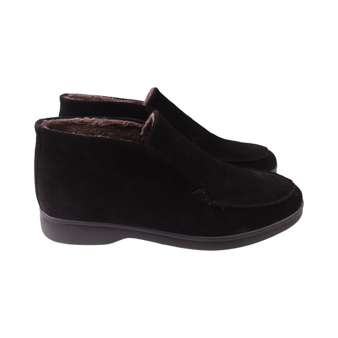 Черевики жіночі Vadrus чорні натуральна замша, 38, фото 1