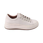 Кеди жіночі Kento молочні натуральна шкіра, 41, фото 3