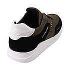 Кросівки чоловічі Konors зелені натуральний нубук, 44, фото 4