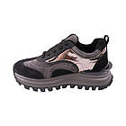 Кросівки жіночі Farinni чорні натуральна замша, 40, фото 2