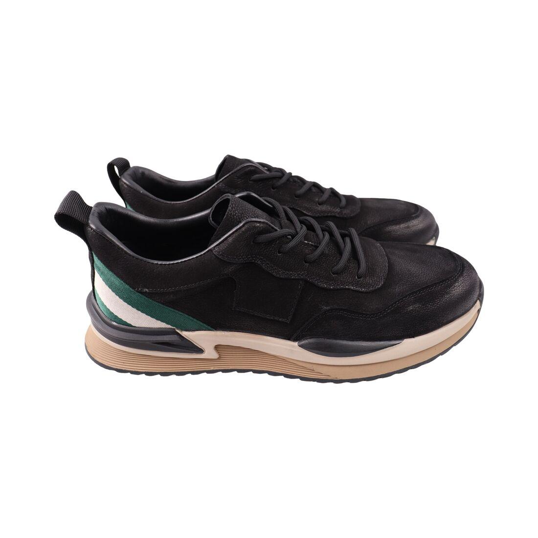 Кросівки чоловічі Cosottinni чорні натуральний нубук, 44, фото 1