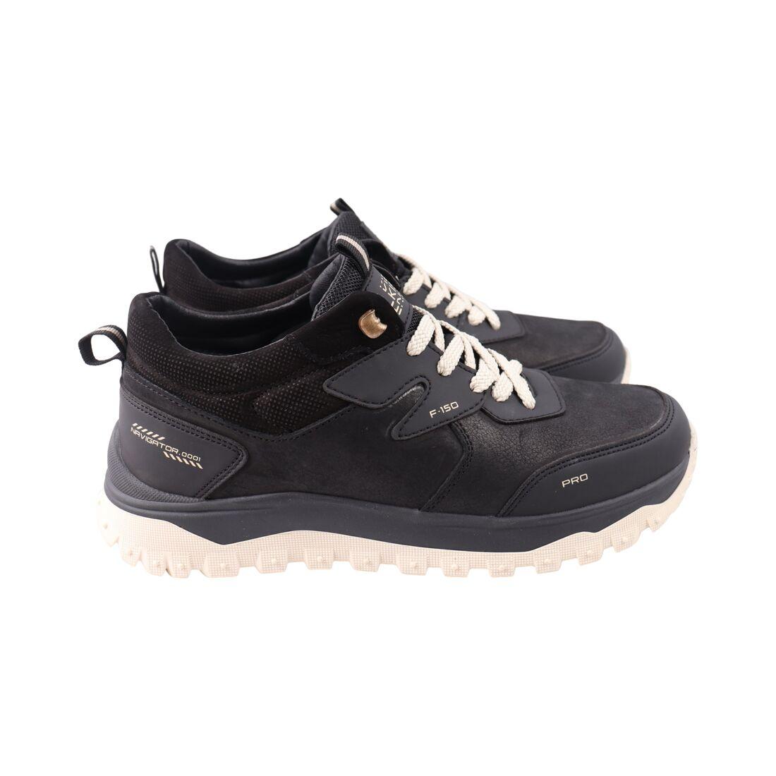 Кросівки чоловічі Konors чорні натуральна шкіра, 43, фото 1