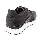 Кросівки чоловічі Brave чорні натуральна шкіра, 44, фото 4