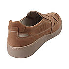 Туфлі чоловічі Konors капучіно натуральний нубук, 42, фото 4